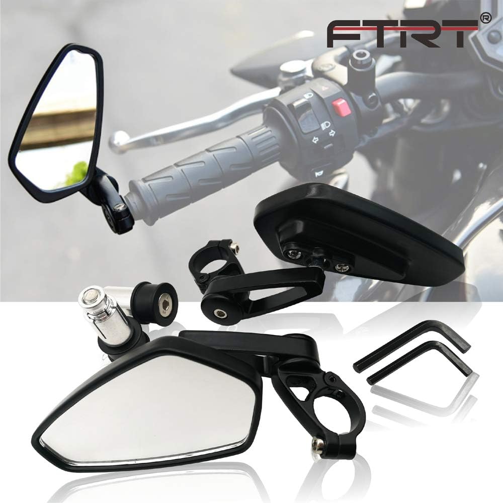 Motorcycle Mirrors Auto Parts & Accessories 7/8 Handle Bar End Rearview