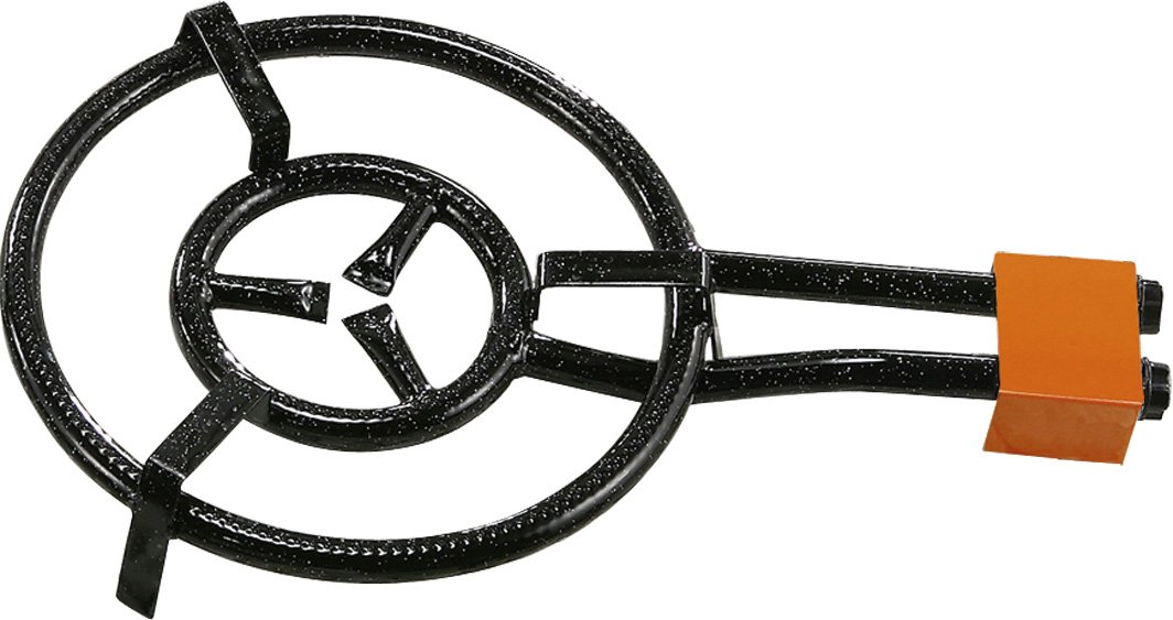 Brûlur à Gaz, Doubl Annau à Palla 50cm pour Poêls à Palla d 42 à 70 cm diam. Noir BribMOD500 au millur prix