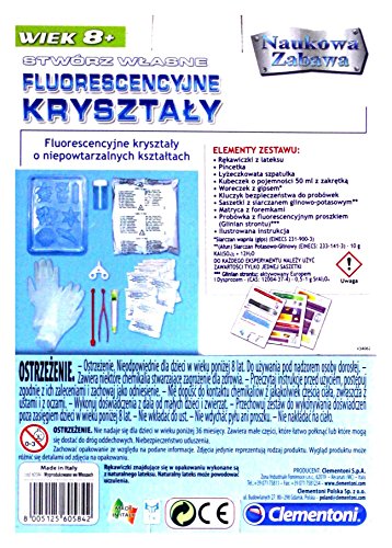 Naukowa zabawa. Fluorescencyjne krysztaĹ y2