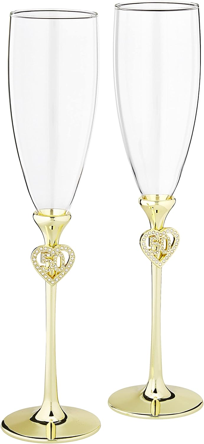 Hortense B. Hewitt 50th Wedding Anniversary Champagne