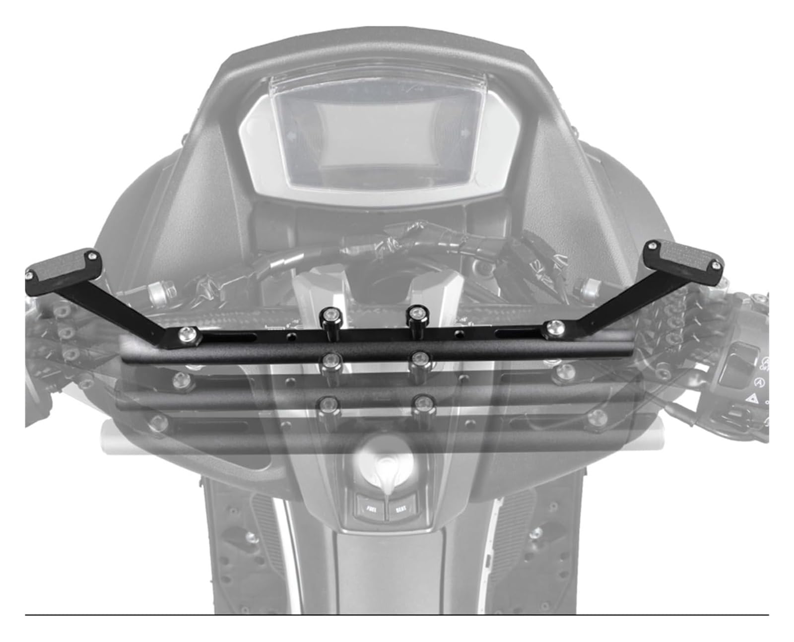 Support de Navigation pour B&M&W C650GT C650 Extension Support Guidon Navigation GPS Multifonction Moto(1)
