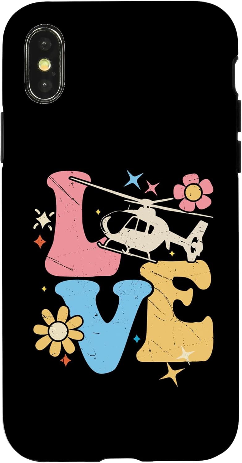 Love Helicopter Case for iPhone 13
