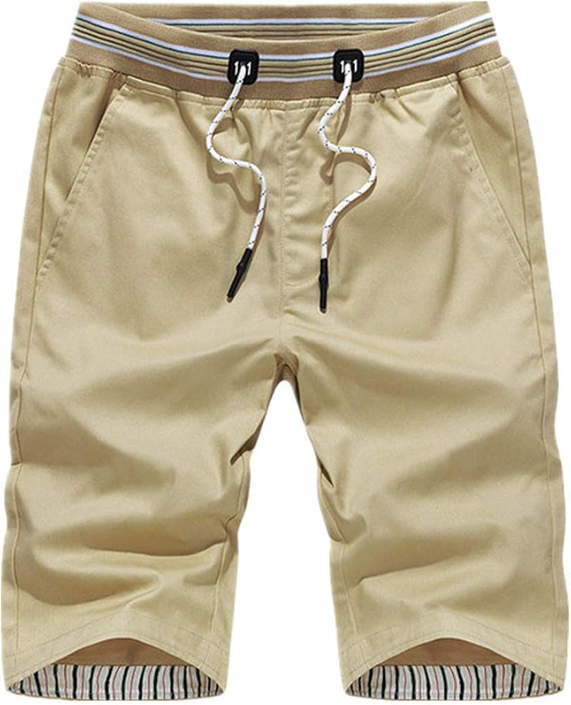 N\P Men's CasualShorts， Summer Travel Beach Short for Men Loose