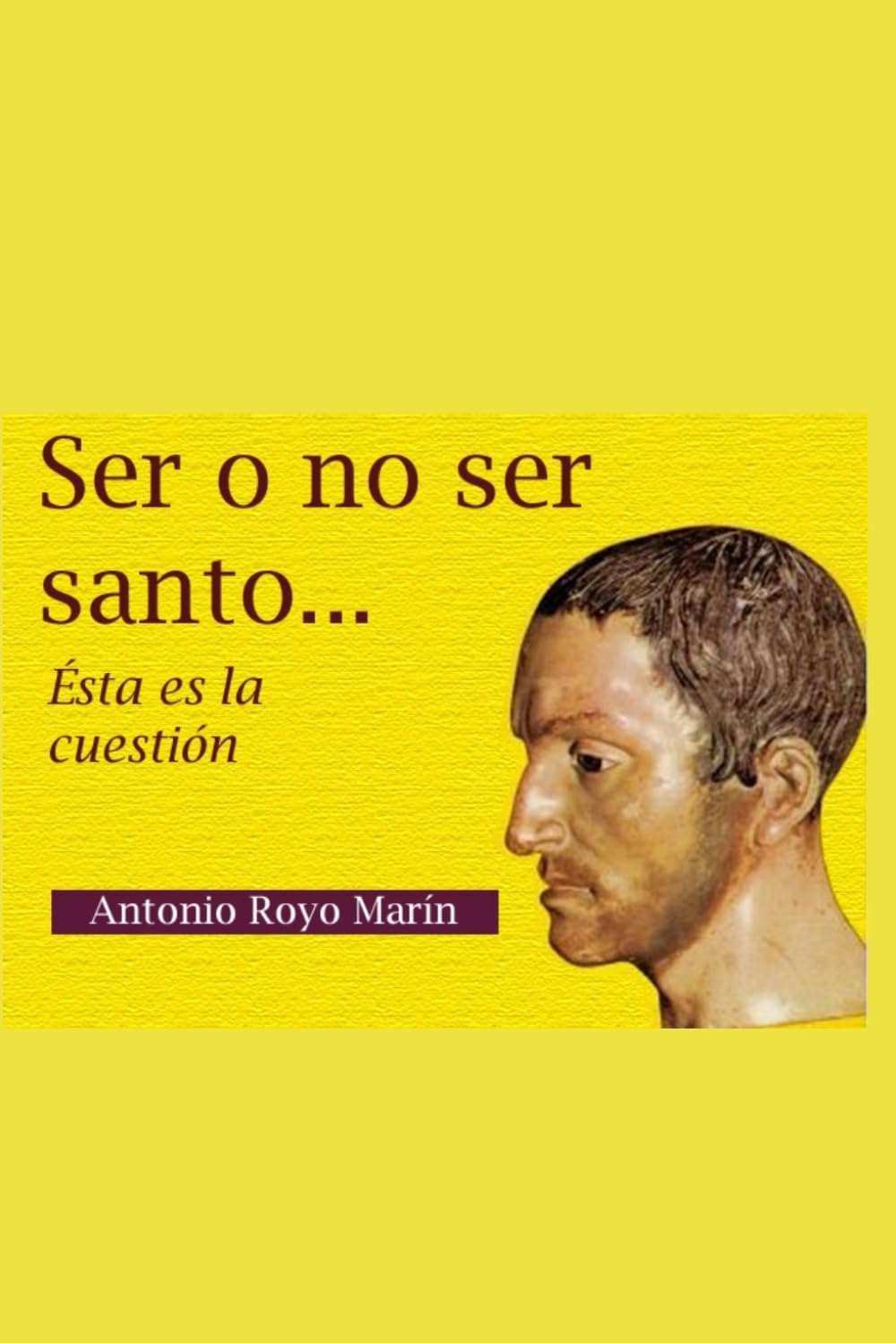 SER O NO SER SANTO: Esta es la cuestión
