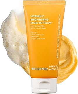 innisfree Vitamin C Mask-To-Foam Facial Clean...
