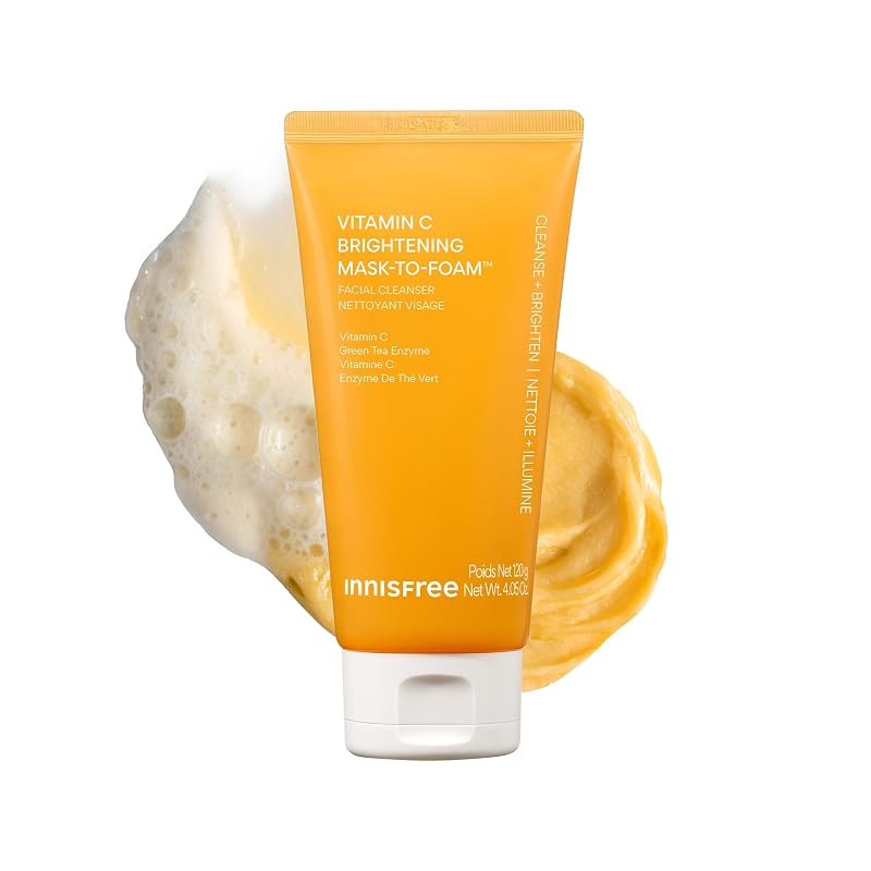 innisfree Máscara de Vitamina C que se Transforma em Espuma de Limpeza Facial