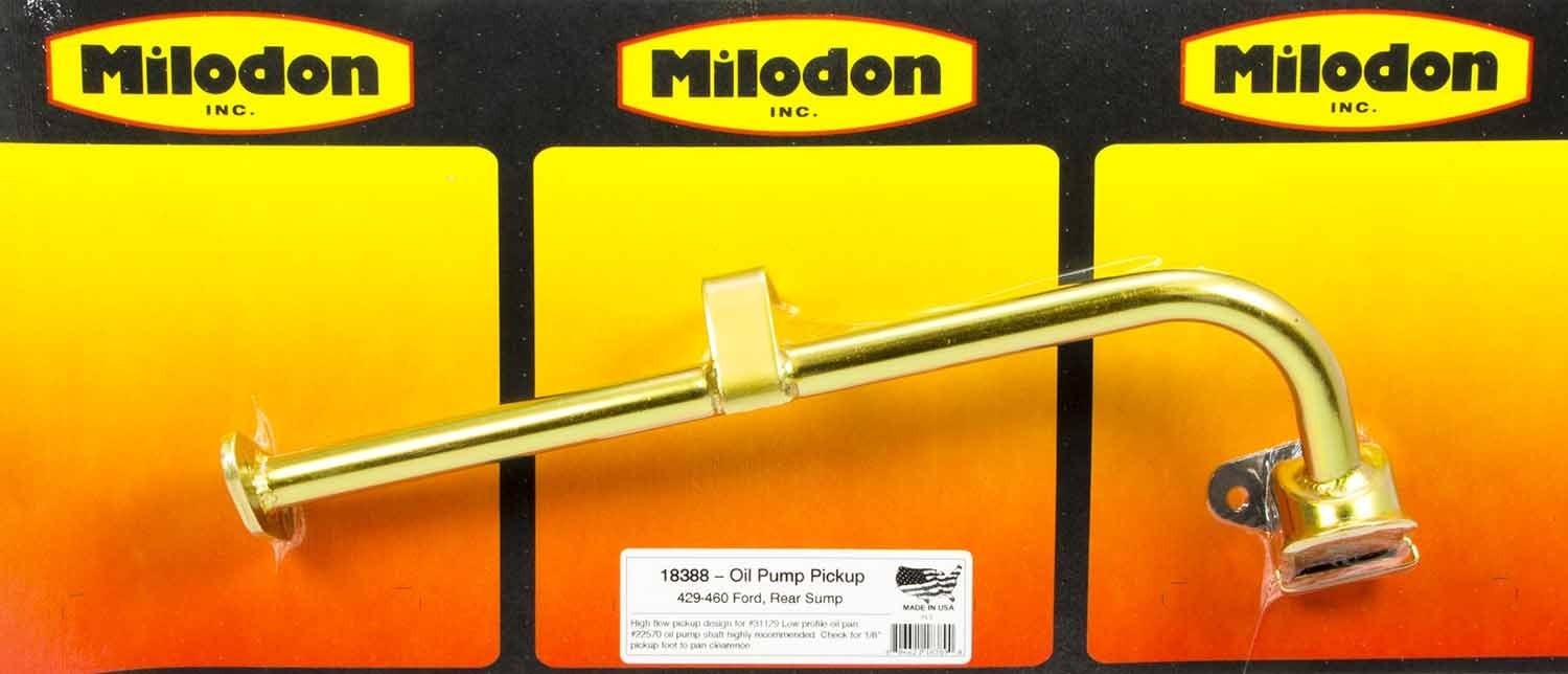 Milodon 18388 Oil Pump Pick-Up Tube