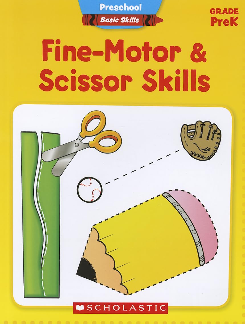 Fine-Motor & Scissor Skills, Grade PreK (Preschool Basic Skills)