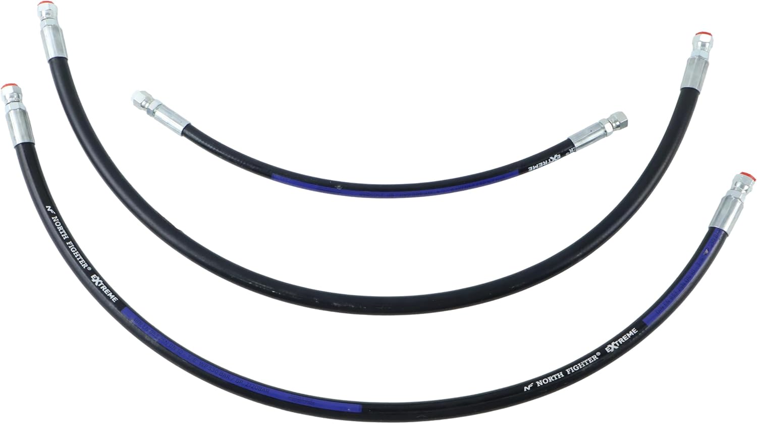 Snowplow Hose Kit Hydrauli-Flex Compatible with Snow Dogg Md68 Series