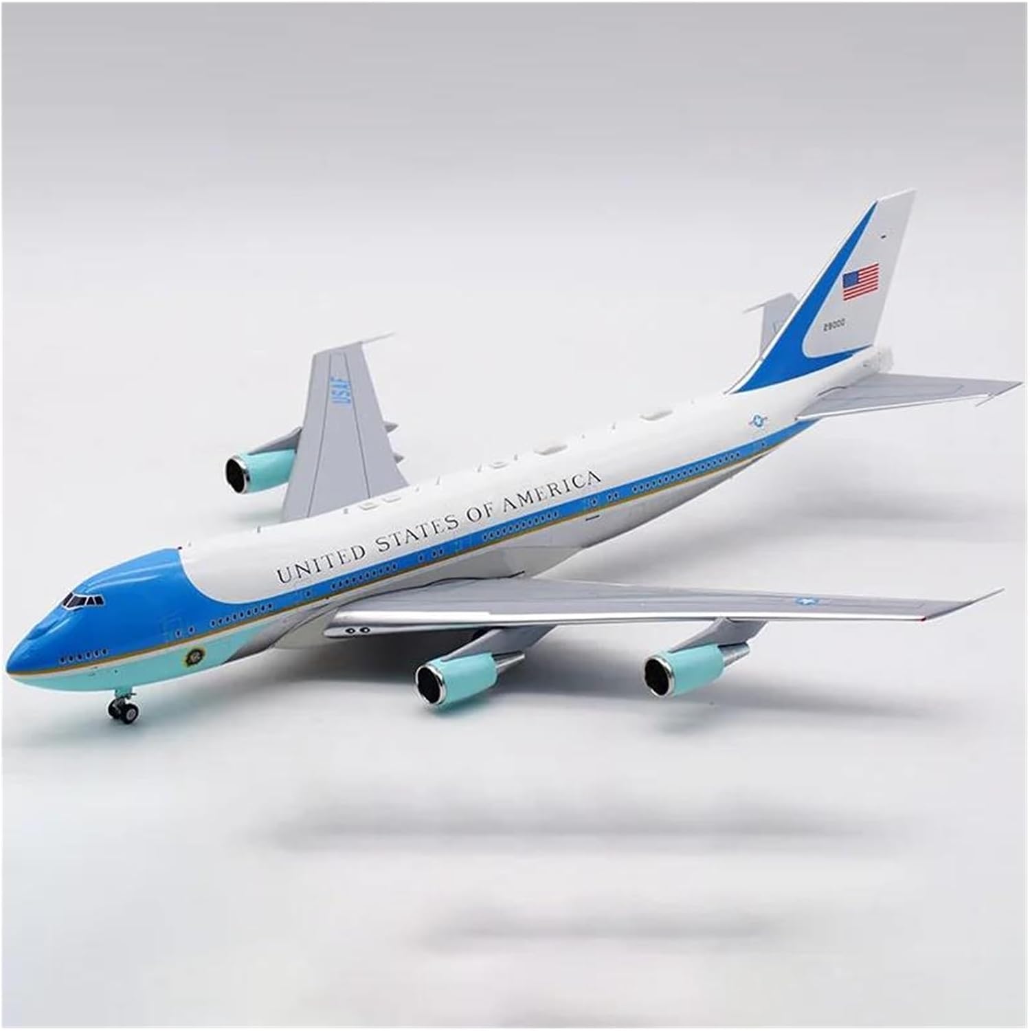 1 200 for Air Force One Boeing VC-25A 92-9000 Aircraft Model Kit Suitable for Collections and Gifts Hobby Playgame Kit