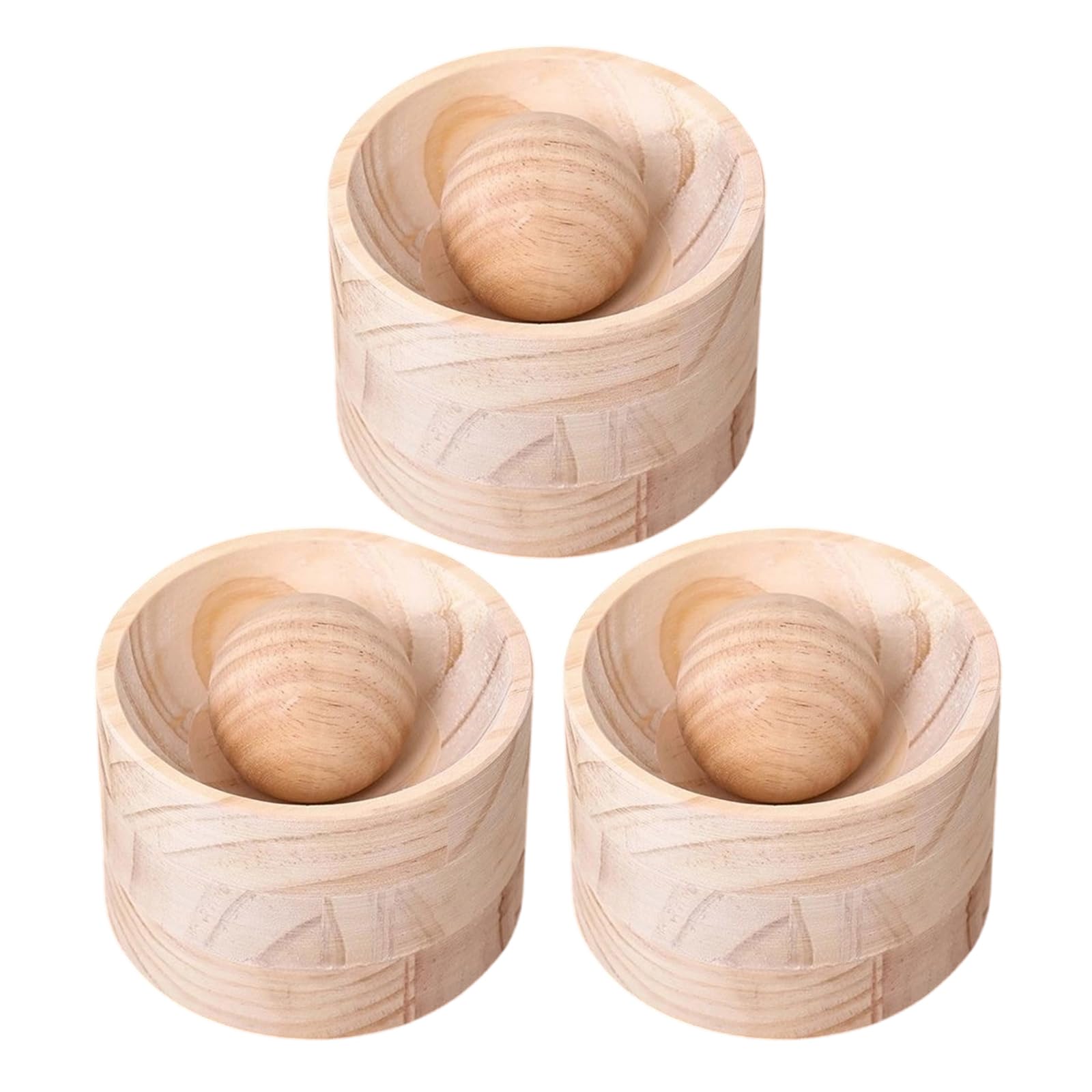 APGLSXY Wooden Traditional Chinese Dumpling Maker Round Dough Press Easy to Use and Clean for Homemade Meals Round Pierogi Drum