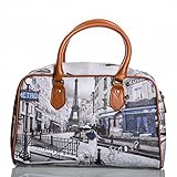 borse y not parigi prezzi  Y NOT? - Borsa donna bauletto con tracolla g-337 parigi metro parisienne