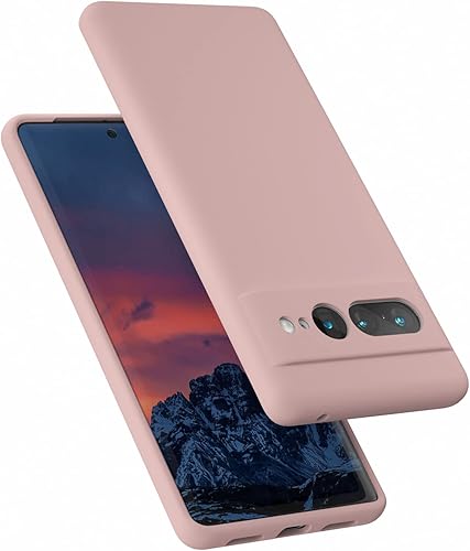 Miniatura 7 de E Segoi Google Pixel 7 Pro - Funda de silicona líquida de goma a prueba de golpes, funda de microfibra suave con forro de tela compatible con Pixel7