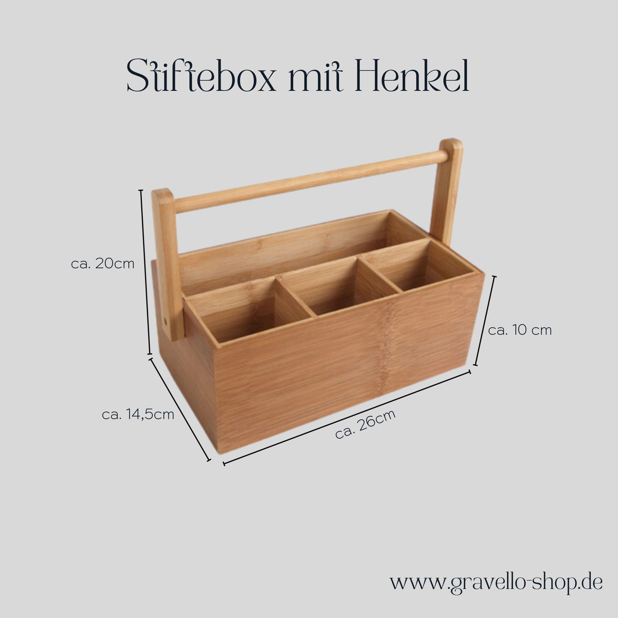 Schreibtischorganizer, Stiftehalter Bambus, personalisierte Stiftebox, Geschenk zur Einschulung