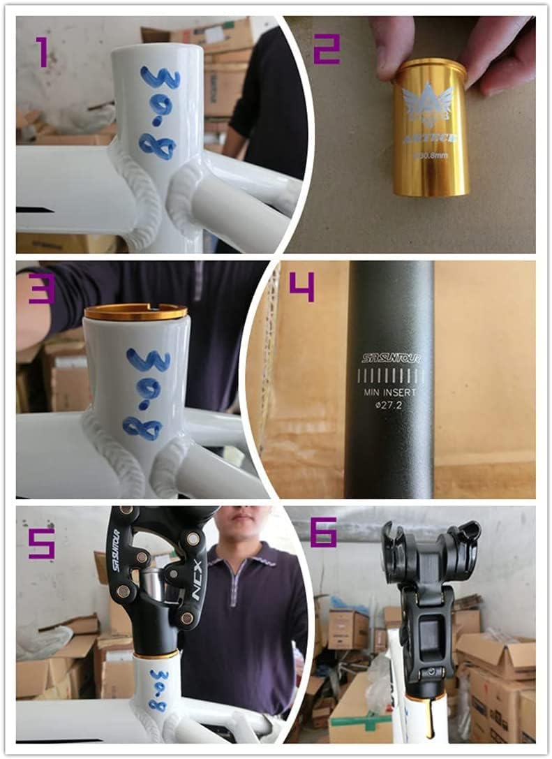 SR SUNTOUR SP12 NCX Suspension Seat Post, Alloy, Mountain Bike Suspension Seat Post, Silver, 50mm Travel, 13.6mm Width, MTB, City Bikes, 60-100kg Rider Weight