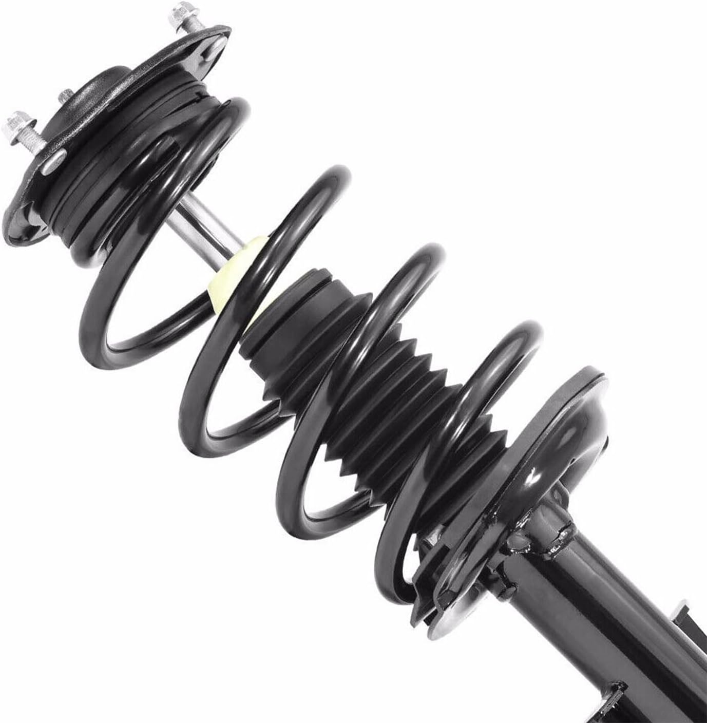 Detroit Axle - Front Right Strut for 2010 2011 2012 Hyundai Santa Fe, Passenger Side Strut with Coil Spring Assembly Replacement Suspension