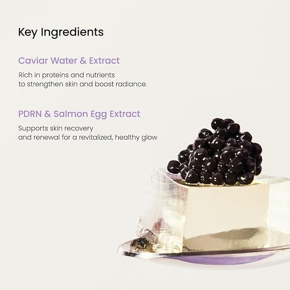 BIODANCE Caviar PDRN & Bio Collagen Duo Real Deep Overnight Gel Mask for Plumping Hydration, Firming for Glass Skin, Korean Skin Care, Skin Care Set