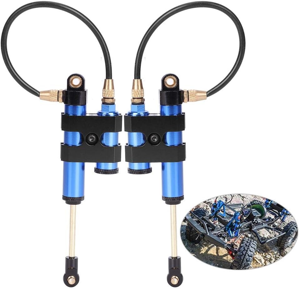 RC Shocks, Negative Pressure Damping, Shock Absorbers 100mm for 1/10 Scale RC Crawlers Off-Road Trucks Hobbyists