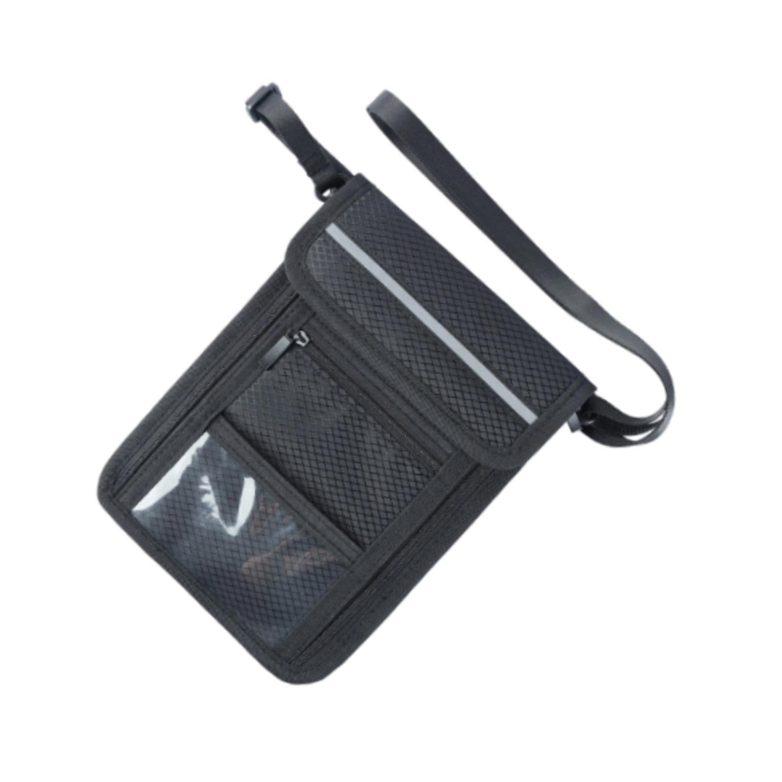 FABLOFT Passport Holder Wallet Lanyard with RFID Sleeves Around Neck with Long Strap-image-35