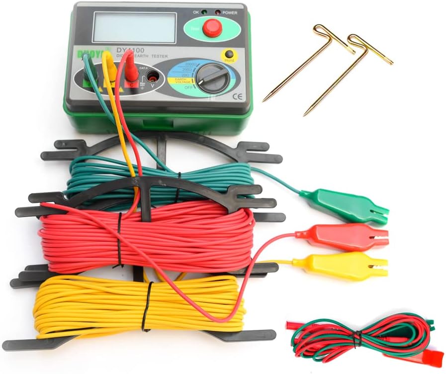 DY4100 Ground Resistance Tester Digital Meggers Protections Grounding