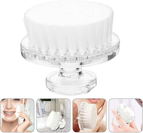 Miniatura 7 de Cepillo de limpieza facial manual, cepillo exfoliante suave para limpieza profunda de poros y cuidado de la piel, cara compacta de mano para uso