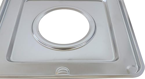 Miniatura 7 de KITCHEN BASICS 101 WB32X90 - Sartenes cuadrados de repuesto de gas para estufas GE AP2028207, PS244863, 258331, AH244863, EA244863, PS244863,