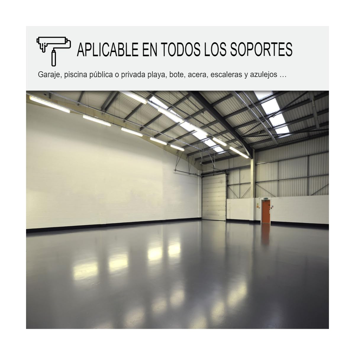 ARCANE INDUSTRIES Pintura antideslizante exterior: para suelos y borde de piscina - SOLTHANE - 156-6 kg Gris Basalto - RAL 7012
