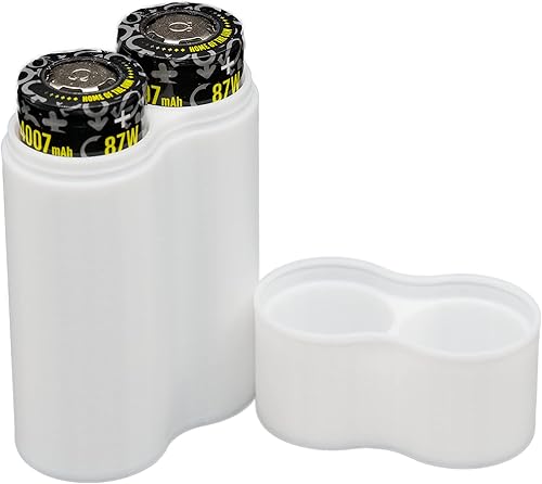 Miniatura 3 de Funda para batería Slimline 21700, material suave y duradero - Paquete de 2 (soporta 2 baterías)