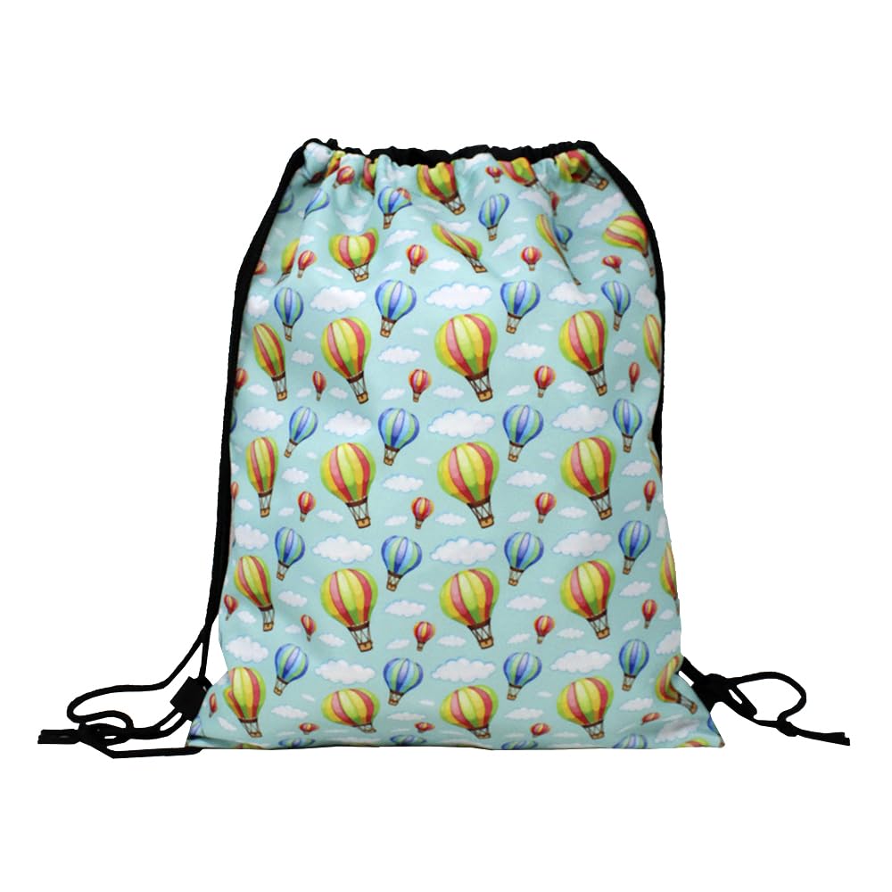 The Rosette ImprintHaversack Bag for Children/Teens - Hot Air Balloon
