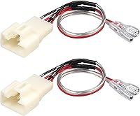 Vista 1 de RED WOLF Arnés de cableado para altavoz de altavoz JBL solo para Toyota Tundra 2007-2019, Sequoia 2001-2019, Sienna 2004-2010, conector de cable