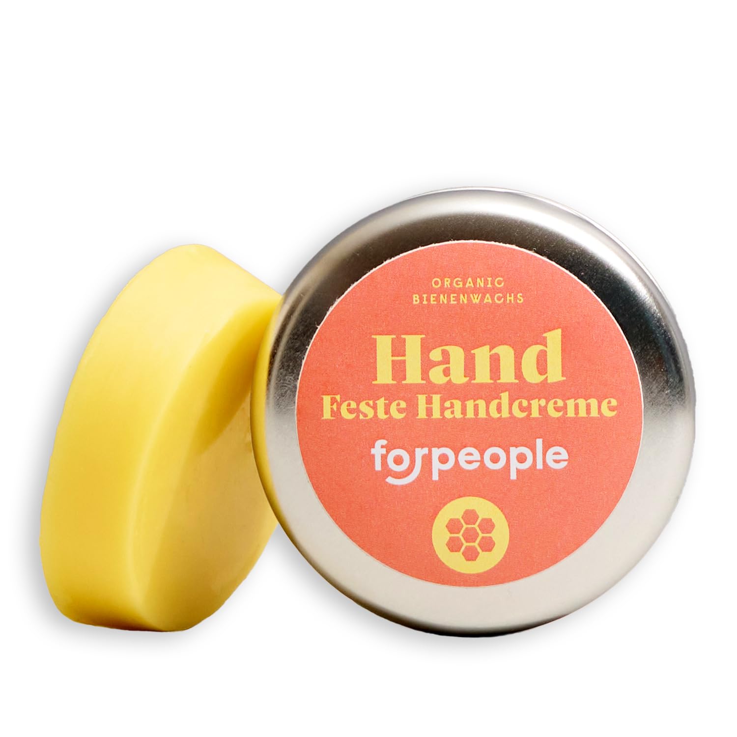 forpeople BIO Handcreme 30g · Feste Handcreme für sehr trockene Hände · Für Männer & Frauen · Bienenwachs Handcreme Bio Naturkosmetik · Beanspruchte & rissige Kletter, Handwerker & Arbeiterhände