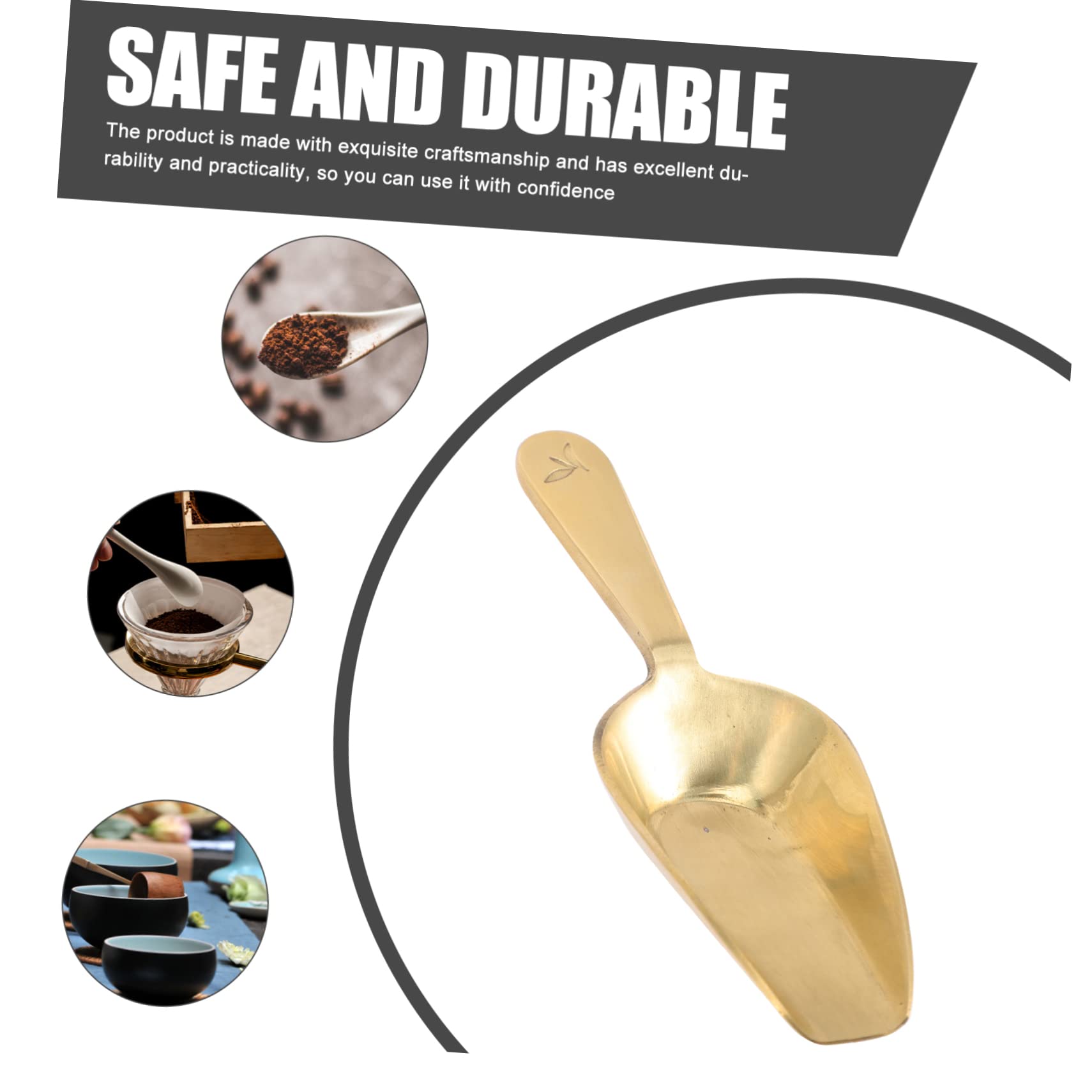ORFOFE 3piezas Cuchara De De Para Café y Para Endulzar Bebidas Accesorio De Cocina Práctico Para y