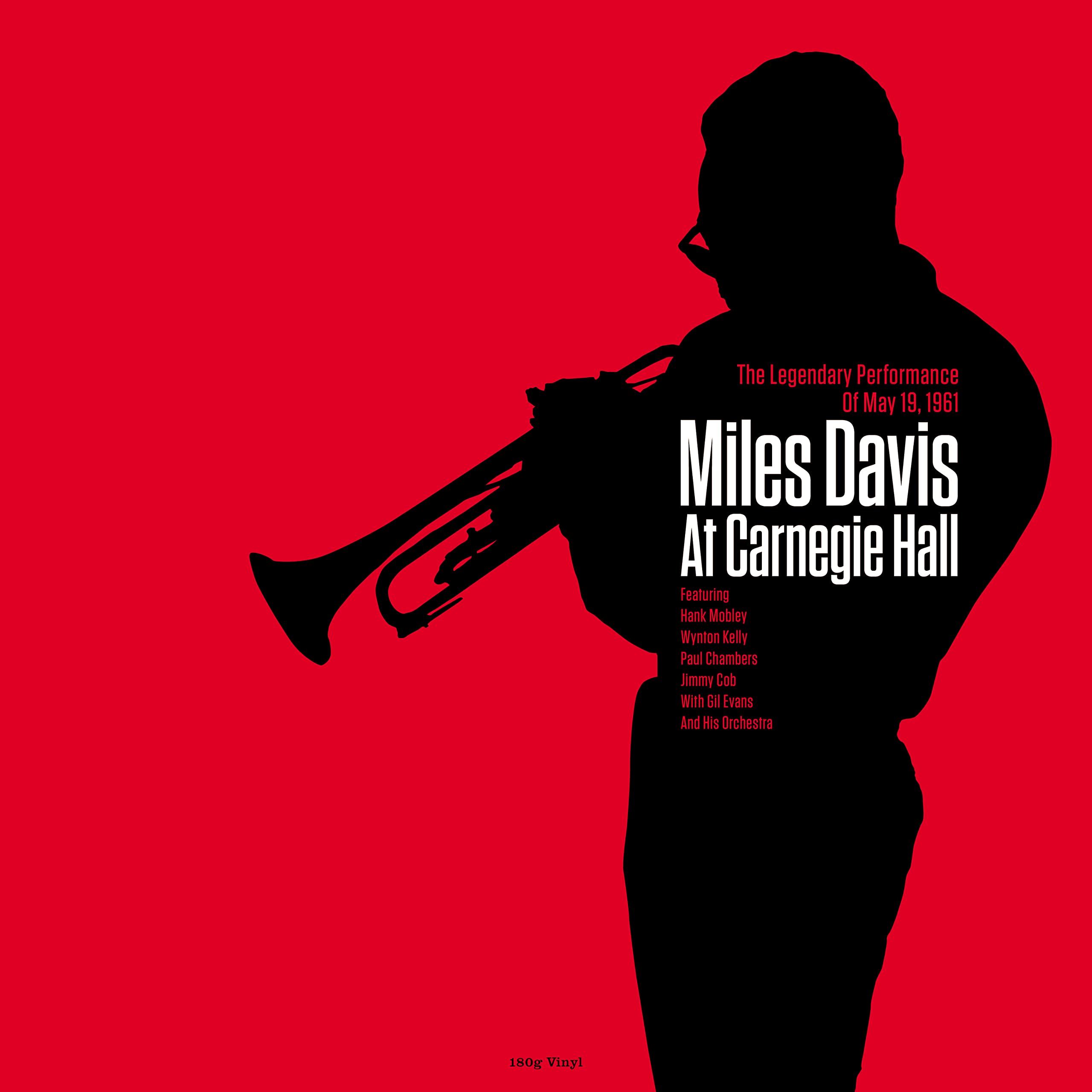 Miles Davis At Carnegie Hall 1961 LP Vinyl Record Not Now Music Jazz