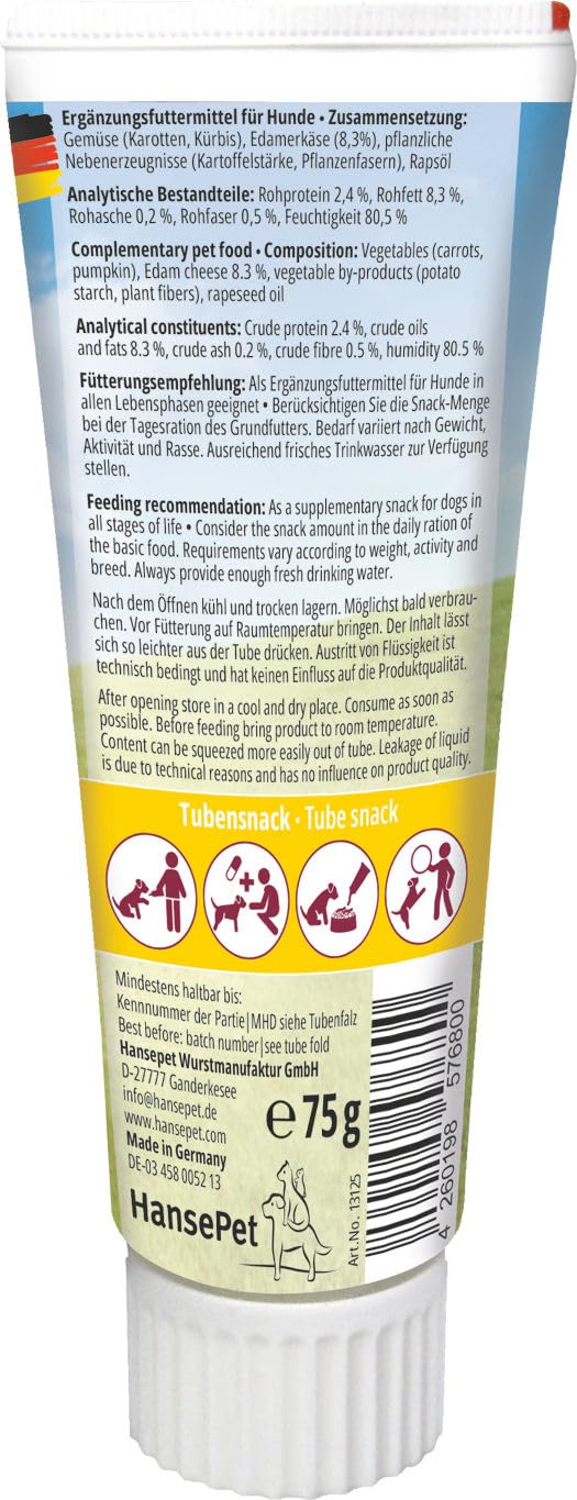 Tubidog Belöningsgodis på tub - Ostpaté delikatess