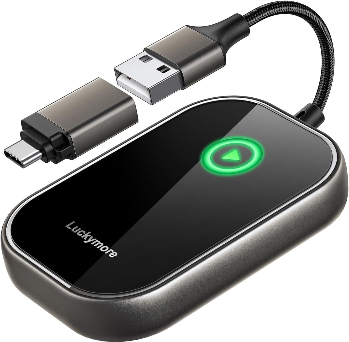 Luckymore Wireless CarPlay Adapter (wired to wireless)