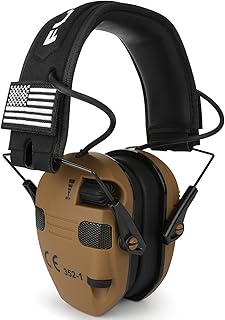 Electronic Active Sound Amplifying Shooting Ear Protection