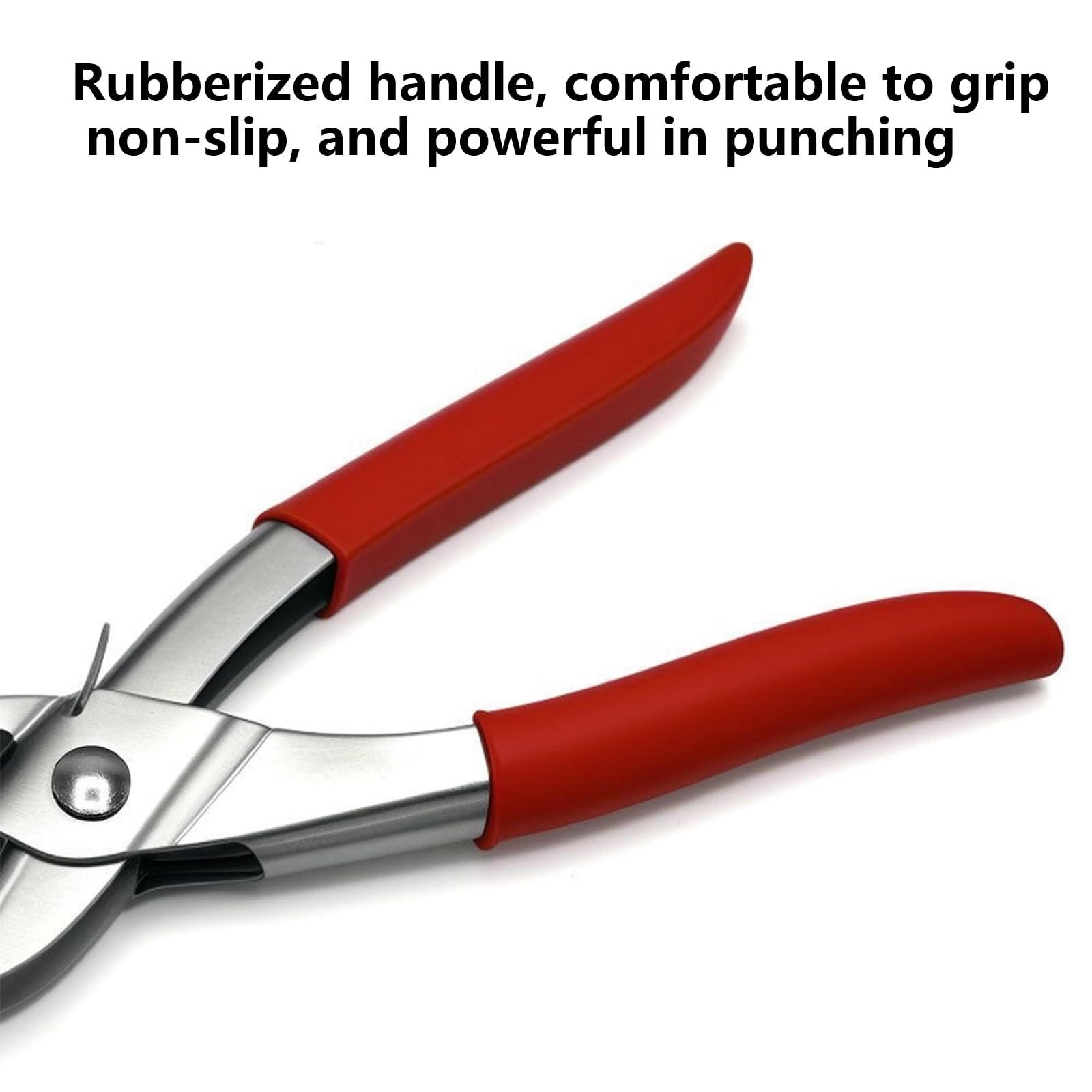 Revolving Punch Pliers Heavy Duty, Multi-Function Hole Punch Tool for Leather Plastic - Image 3