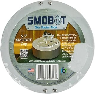 5.5" SMOBOT Cap for Big Green Egg and similar Kamado grill