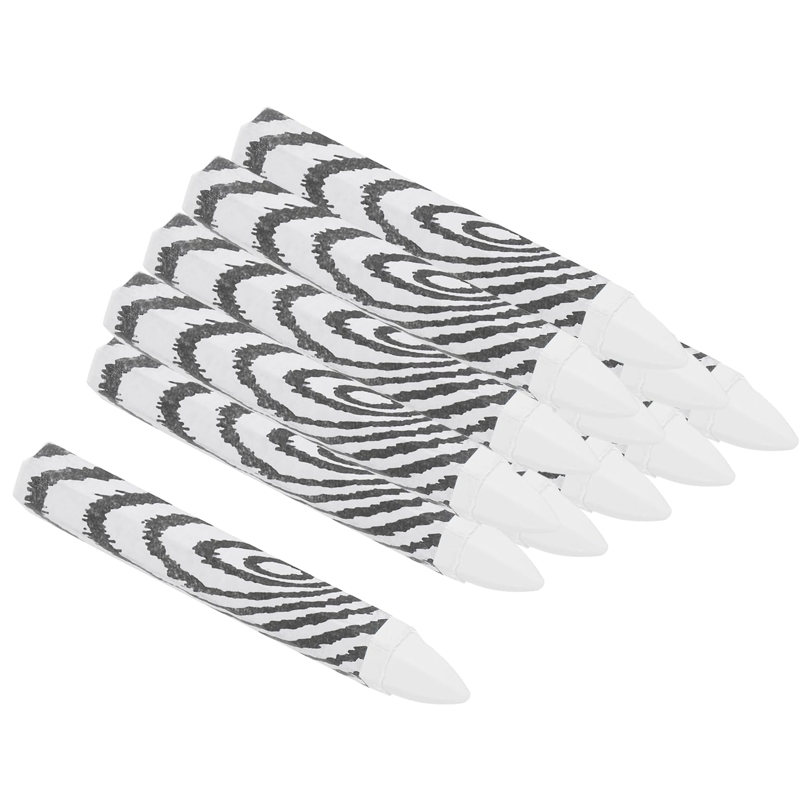 PATIKIL Lumber Marking Crayons, 12 Pack 4.1"x0.6" Wax Tire Marker Drawing Crayons for Wood Glass, Ceramics, Cartons, Cloth
