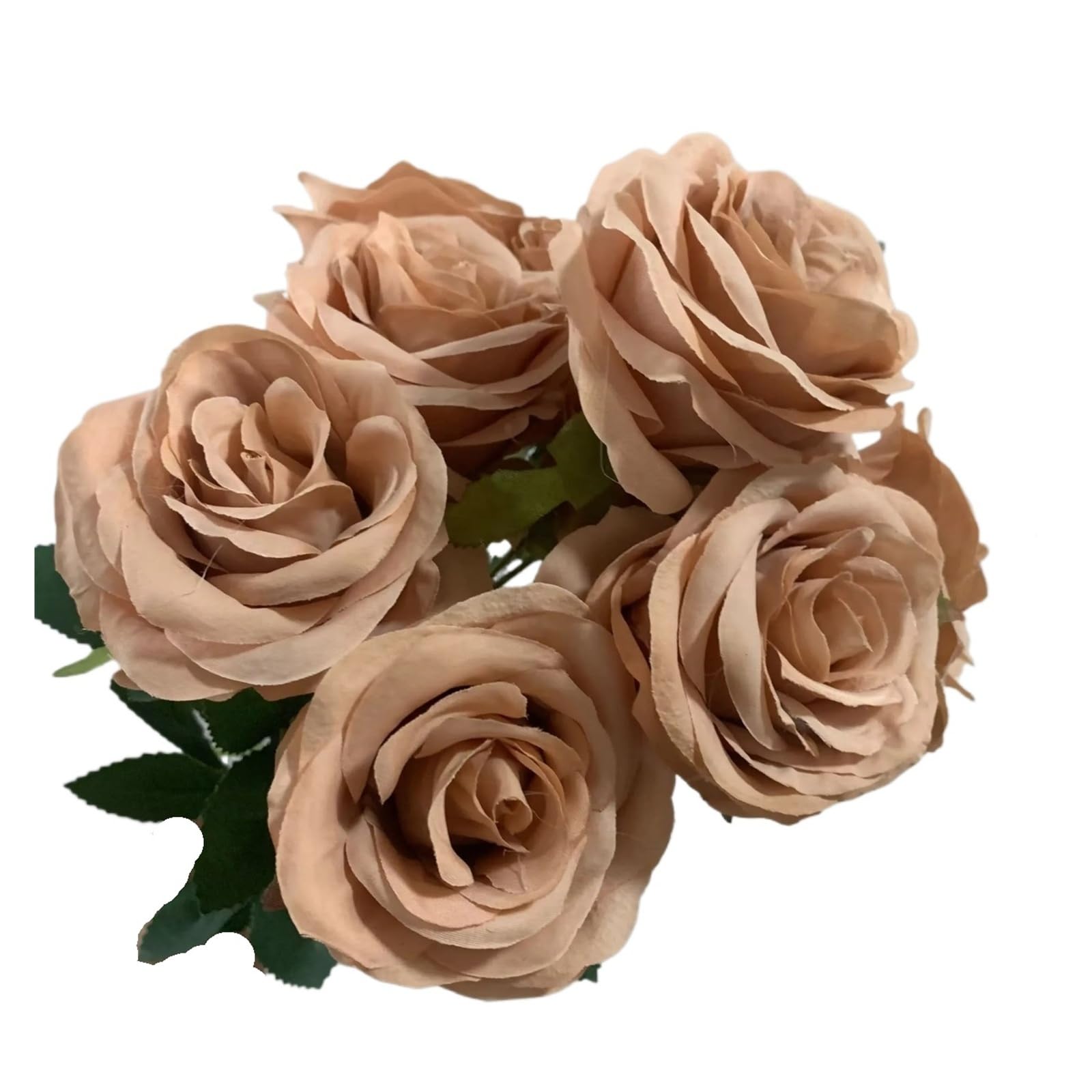 Flor artificial marrón LXURY para decoración de bodas y hogar en color coffee de 1 pieza