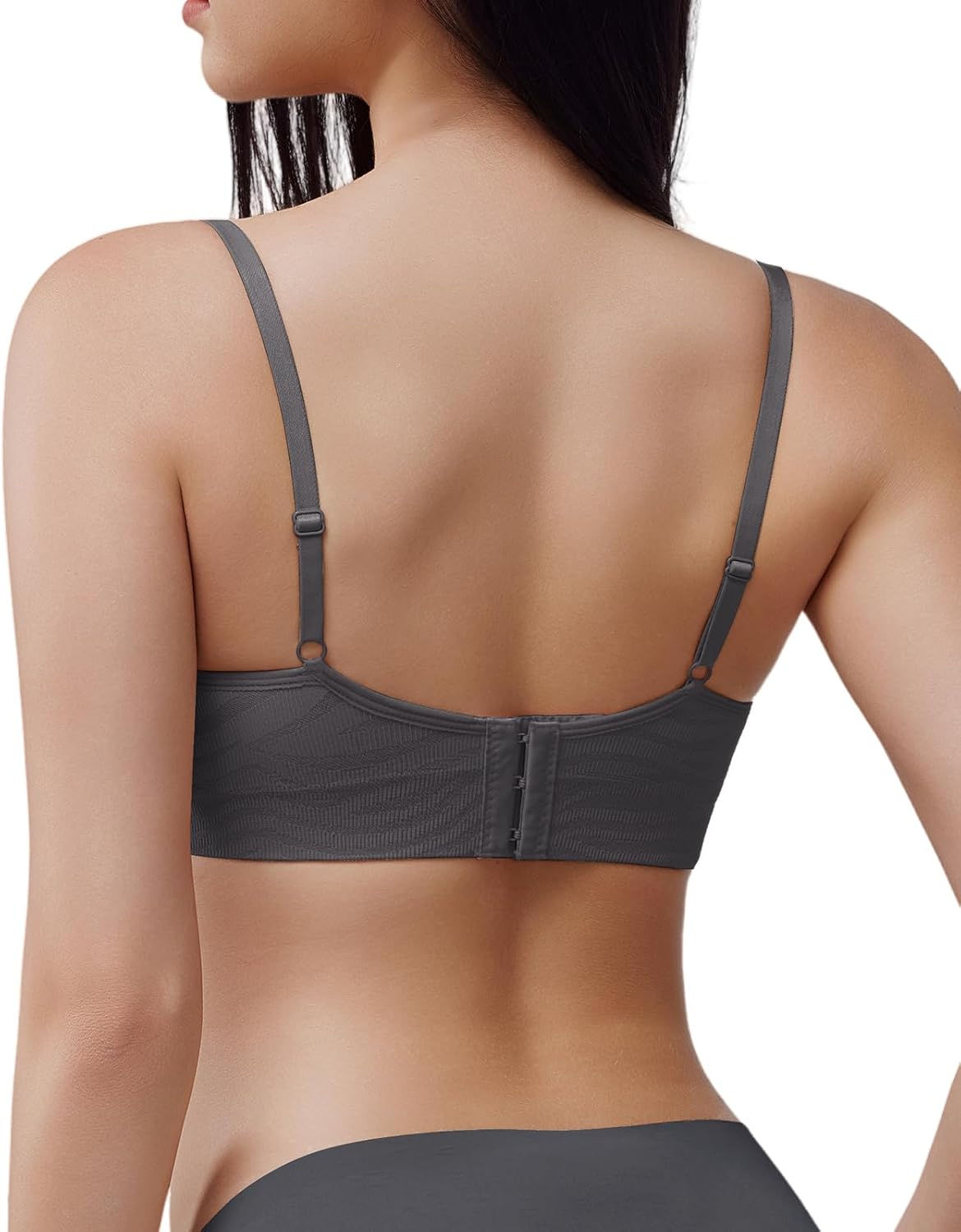 Wireless Full Coverage Seamless Bra, Supportive Lift, Wide Straps, Smoothing Back, Everyday Comfort - Image 2