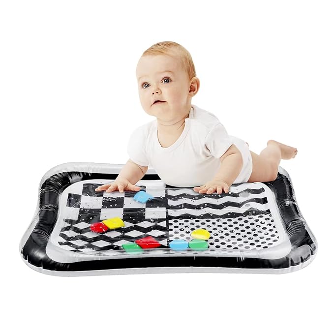 PandaEar 2 Pack Tummy Time Water Mats para Bebé 3-24 Meses miniatura 6