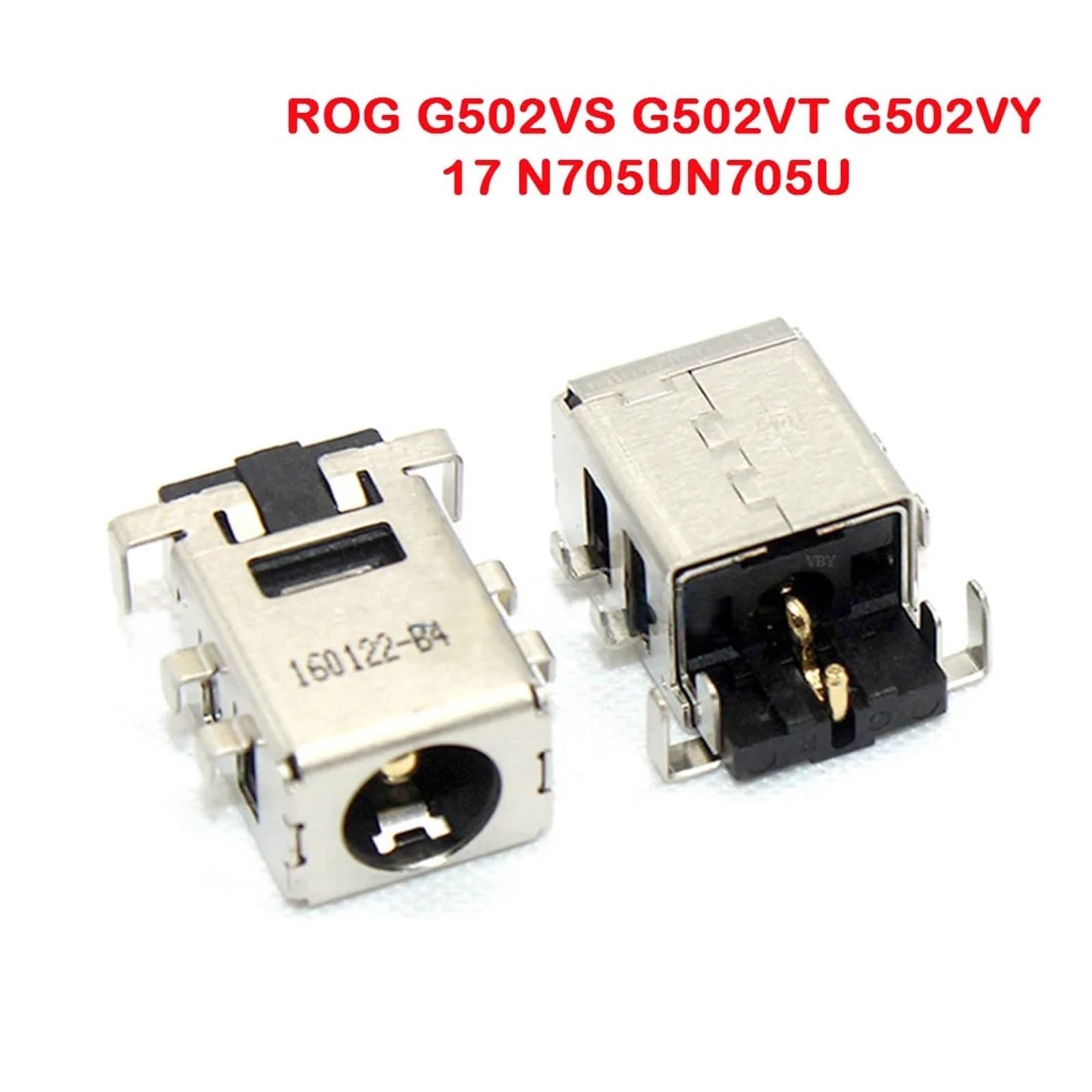 2-20PCS DC Power Jack Socket Connector For VIVOBOOK 17 N705U N705UQ-EB ROG G502VS G502VT G502VY FX505 Charging Socket Port(10 PCS)