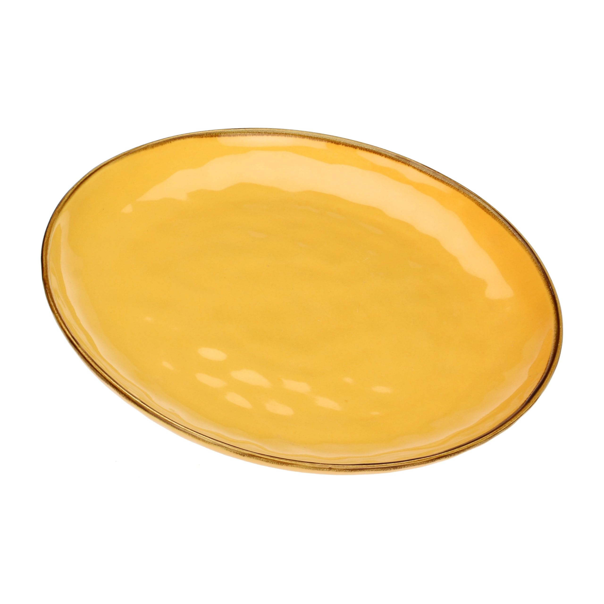 Rose & Tulipani Milano Ochre Thun Rose & Tulipani Concerto Round Tray