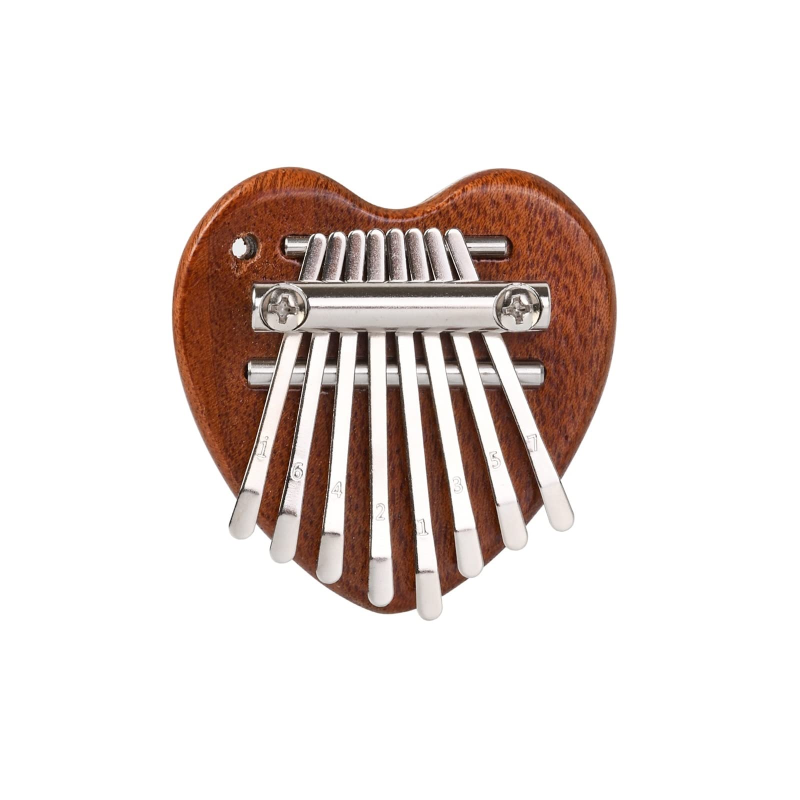 początkujących kalimba 8-tonowe Pianino Kciukowe Z Litego Drewna Mahoniowego Kalimba