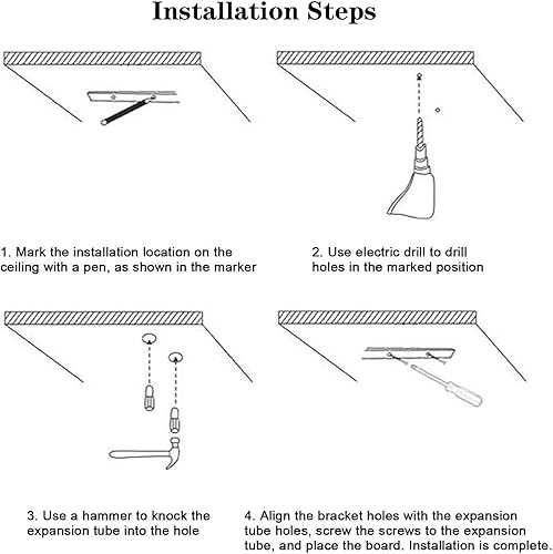 Miniatura 5 de Estantería de techo, estante de almacenamiento montado en el techo de 2 niveles de madera maciza de hierro nórdico, libros de plantas para botellas