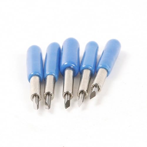 Miniatura 4 de 15 unids 304560 grados Roland cortador de vinilo de corte hoja de trazador de letras cuchillas piezas de repuesto