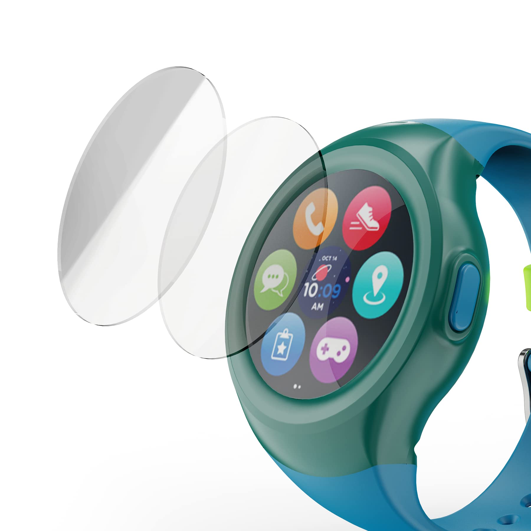 Soarking Screen Protector for Timex FamilyConnect Kids Watch (3Pack)