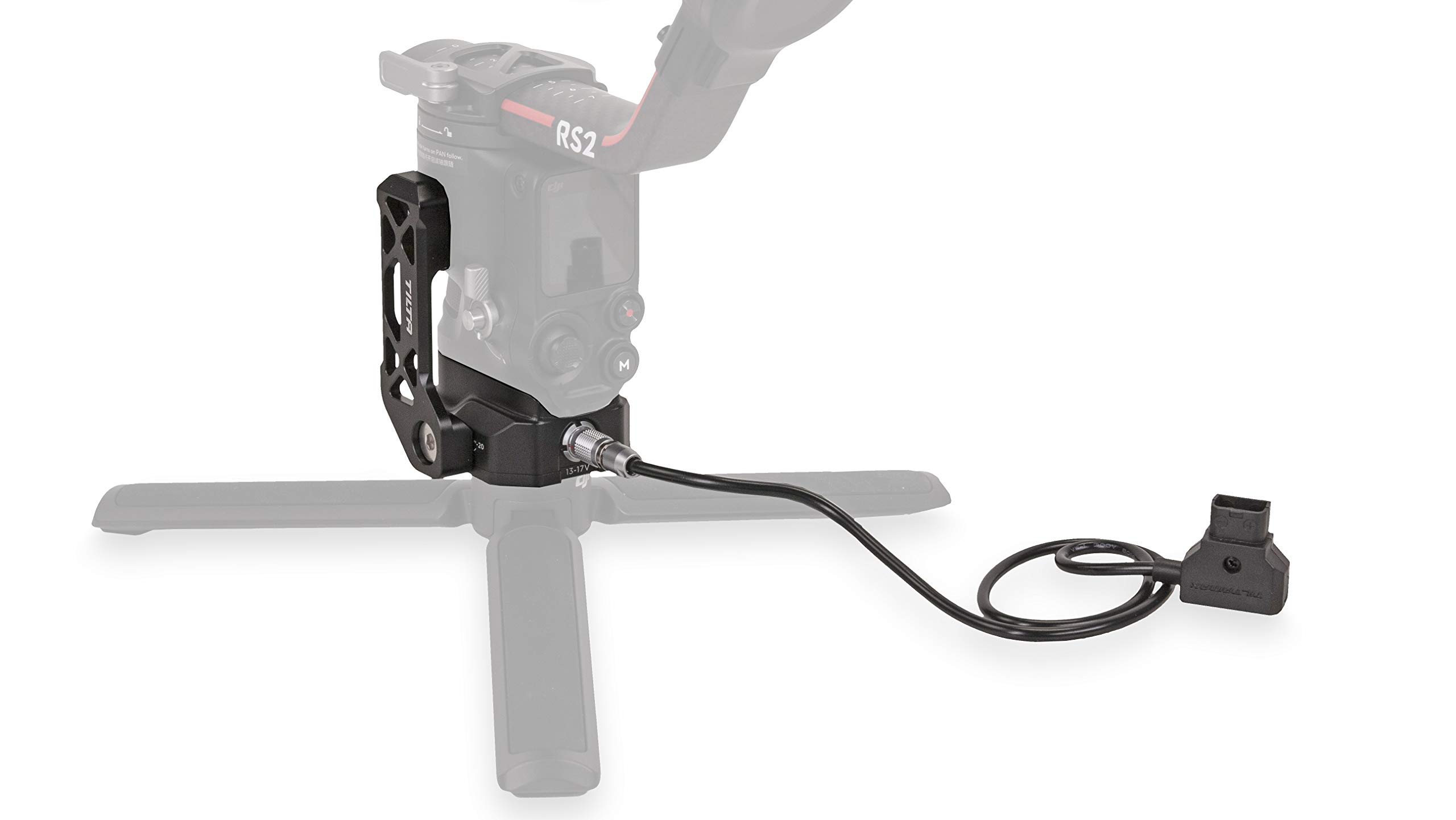 Tilta Placa Base de Alimentación Compatible con dji RS 2/RS 3 Pro/RS 4 Pro Gimbal Alimentación Constante TGA-PBP