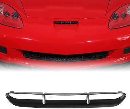 Car Hood Vents Compatible with Chevy Corvette C6 2005-2013, Hood Scoop Body Kit, Engine Hood Air Outlet Vent Moulding Replacement Accessories